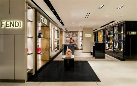 Fendi Milan Boutique at La Rinascente: a newly renovated corner 